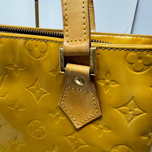 Louis Vuitton Vernis Houston Bag Mustard #TH0978 - Picture 4 of 9